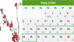 Mồng 4 Tết 2018 là ngày mấy Dương lịch?