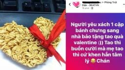 Bi hài những món quà Valentine 'chẳng giống ai' khiến người nhận dở khóc dở cười