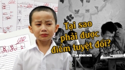 Bố mẹ ơi, tại sao con cứ phải đạt điểm tuyệt đối?