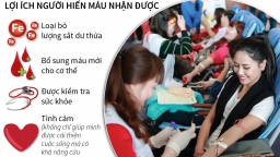 [Infographic] Mỗi giọt máu cho đi - một cuộc đời ở lại