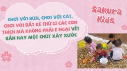 Trường mầm non 'xây' tuổi thơ con trên cát