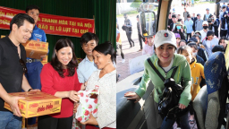 Dược phẩm Tâm Bình hỗ trợ hàng trăm vé xe cho sinh viên Thanh Hóa về quê dịp 30/4