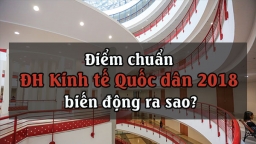 Phương thức xét tuyển, điểm chuẩn Đại học Kinh tế Quốc dân 2018 chuẩn xác nhất