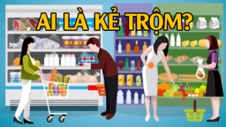 Câu đố: Ba vụ trộm trong siêu thị