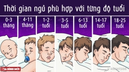 Không phải ai cũng cần ngủ 8 tiếng mỗi ngày, đây mới là thời gian ngủ phù hợp với từng độ tuổi