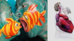 34 bức tranh body painting 'hại não' khiến bạn phải nhìn lại lần hai