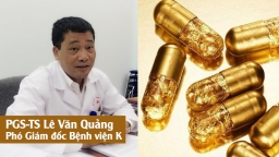 PGS.TS Lê Văn Quảng, Phó Giám đốc Bệnh viện K cảnh báo: 'Uống nano vàng chữa ung thư, coi chừng mất mạng'