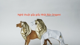 Thưởng thức vẻ đẹp nghệ thuật gấp giấy Nhật Bản Origami tại Hà Nội