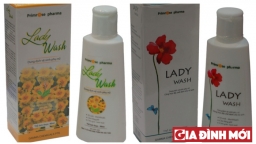 Thu hồi dung dịch vệ sinh phụ nữ Lady Wash của công ty Gamma vì không đảm bảo chất lượng