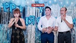 Lê Giang tránh mặt Duy Phương trong sinh nhật con trai sau lời tố chồng cũ bạo hành