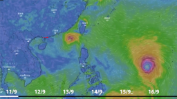 Tin áp thấp nhiệt đới, bão Mangkhut và dự báo thời tiết trên biển ngày mai 11/9/2018