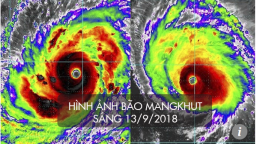 Bão số 5 cách Quảng Ninh 300km, siêu bão Mangkhut tiến thẳng vào Bắc Biển Đông