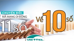 Hướng dẫn chuyển đổi danh bạ thuê bao Viettel từ 11 số sang 10 số