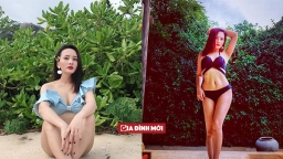 Bảo Thanh diện bikini khoe 3 vòng siêu chuẩn không chút mỡ thừa 'đốt mắt' fan hâm mộ