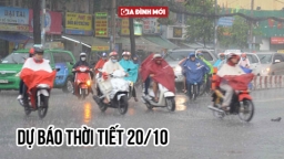 Dự báo thời tiết ngày 20/10: Hà Nội se lạnh, sáng sớm có mưa nhỏ vài nơi