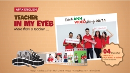 Apax English phát động cuộc thi “Teacher in my eyes” với giải thưởng lên tới 100 triệu