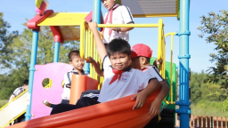 Tập đoàn SCG tặng sân chơi cho học sinh xã Long Sơn, Bà Rịa Vũng Tàu