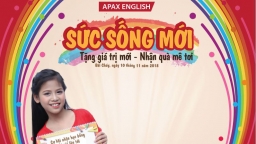 Sức sống mới - Niềm hứng khởi cuối năm cùng Apax English