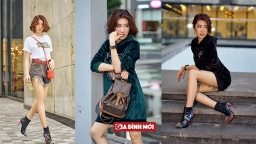 Thúy Ngân 'Gạo nếp gạo tẻ' khoe street style chất lừ trên đường phố Sài Gòn