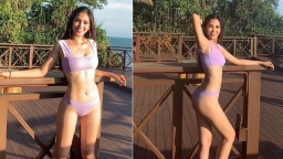 Đã mắt trước hình ảnh Tiểu Vy diện bikini khoe trọn thân hình nóng bỏng tại Miss World