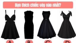 Chọn chiếc váy đen bạn thích, từ đó đoán biết bạn là người như thế nào trong tình yêu