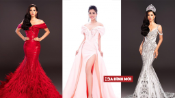 Hé lộ bốn chiếc váy dạ hội của Hoa hậu Tiểu Vy tại chung kết Miss World 2018