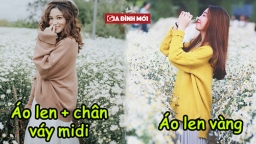 15 cách mix đồ siêu xinh đi chụp ảnh 'sống ảo' cùng cúc họa mi đầu đông