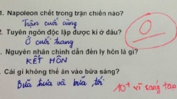 Cười ra nước mắt với những bài kiểm tra, tập làm văn 'bá đạo' của học sinh