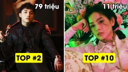 10 MV Vpop 2018 có lượt view khủng nhất ngay tháng đầu ra mắt, top 1 không phải Sơn Tùng