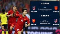 Lịch thi đấu chung kết AFF Cup 2018 Việt Nam vs Malaysia chính xác nhất