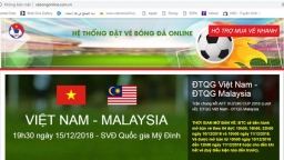 Xuất hiện website bán vé bóng đá giả mạo Liên đoàn bóng đá Việt Nam