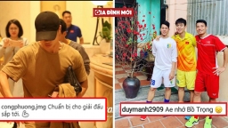 Tuyển Việt Nam hội quân trước thềm Asian Cup, các cầu thủ đăng gì trên mạng xã hội?