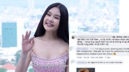 'Gắt' như fan Việt lên tận fanpage Miss Intercontinental tố Lê Âu Ngân Anh thi 'chui'