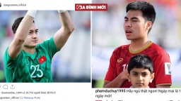 Asian Cup 2019: Các cầu thủ ĐT Việt Nam đăng gì trên mạng xã hội sau trận thua Iran?