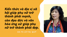 Phác họa chân dung phụ nữ hiện đại trong xã hội thời 4.0