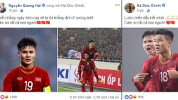 Đè bẹp U23 Thái Lan với tỷ số 4-0, các cầu thủ Việt Nam đăng gì trên mạng xã hội?