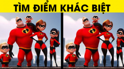Tìm 10 điểm khác nhau trong các bức ảnh để kiểm tra độ tinh mắt của bạn