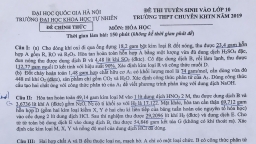 Nhận định đề thi môn Hóa vào lớp 10 trường chuyên Khoa học tự nhiên: Dễ hơn năm trước