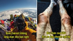 17 bức ảnh thú vị tiết lộ những sự thật khiến bạn 'ngã ngửa', trên đỉnh Everest có gì?