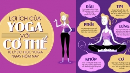 [Infographic] 10 lý do bạn nên tập Yoga ngay hôm nay