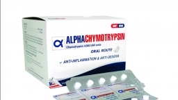 Đình chỉ lưu hành và thu hồi thuốc kháng viêm Alphachymotrypsine