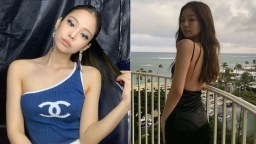 Jennie (BLACKPINK) diện váy sexy khoe lưng trần táo bạo tại Hawaii