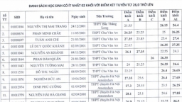 Hà Nội: 67 thí sinh đạt ít nhất 26 điểm của cả 2 khối thi