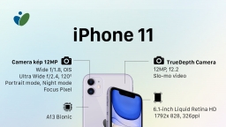 Apple ra mắt iPhone 11: 2 camera sau, chụp đêm nightmode giá từ 699 USD