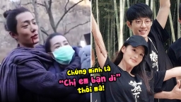 Tiêu Chiến thản nhiên ôm vai bá cổ Lý Thấm, tuyên bố chỉ là 'chị em bạn dì'