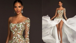 Hoàng Thùy đẹp quyến rũ tại bán kết Miss Universe 2019