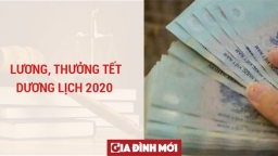 Lương, thưởng của người lao động Tết dương lịch 2020 sẽ tính như thế nào?