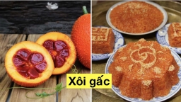 Bí quyết nấu xôi gấc ngon, dẻo, lên màu đẹp giúp mâm cỗ Tết thêm rực rỡ