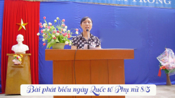 Bài phát biểu 8/3 hay nhất, súc tích nhất cho ngày Quốc tế Phụ nữ