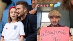 Dịch COVID-19: David Beckham chia sẻ thông điệp 'Hãy ở nhà vì những điều ta yêu'